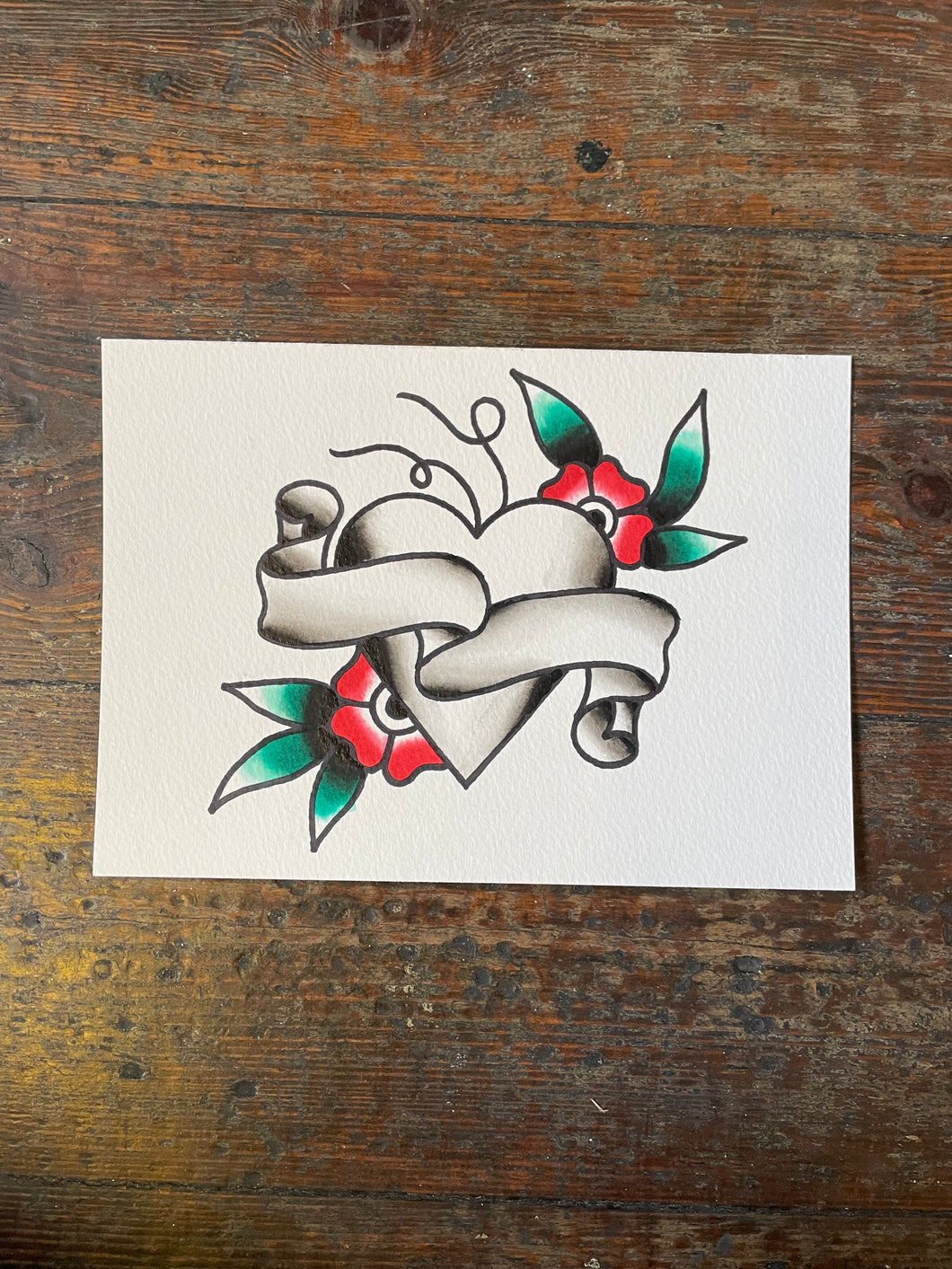 ALEXIS CAMBURN - A5 ORIGINAL PAINTINGS